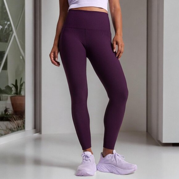 CALIA Women's Seamed Ribbed Essential 7/8 Legging - Picture 4 of 11